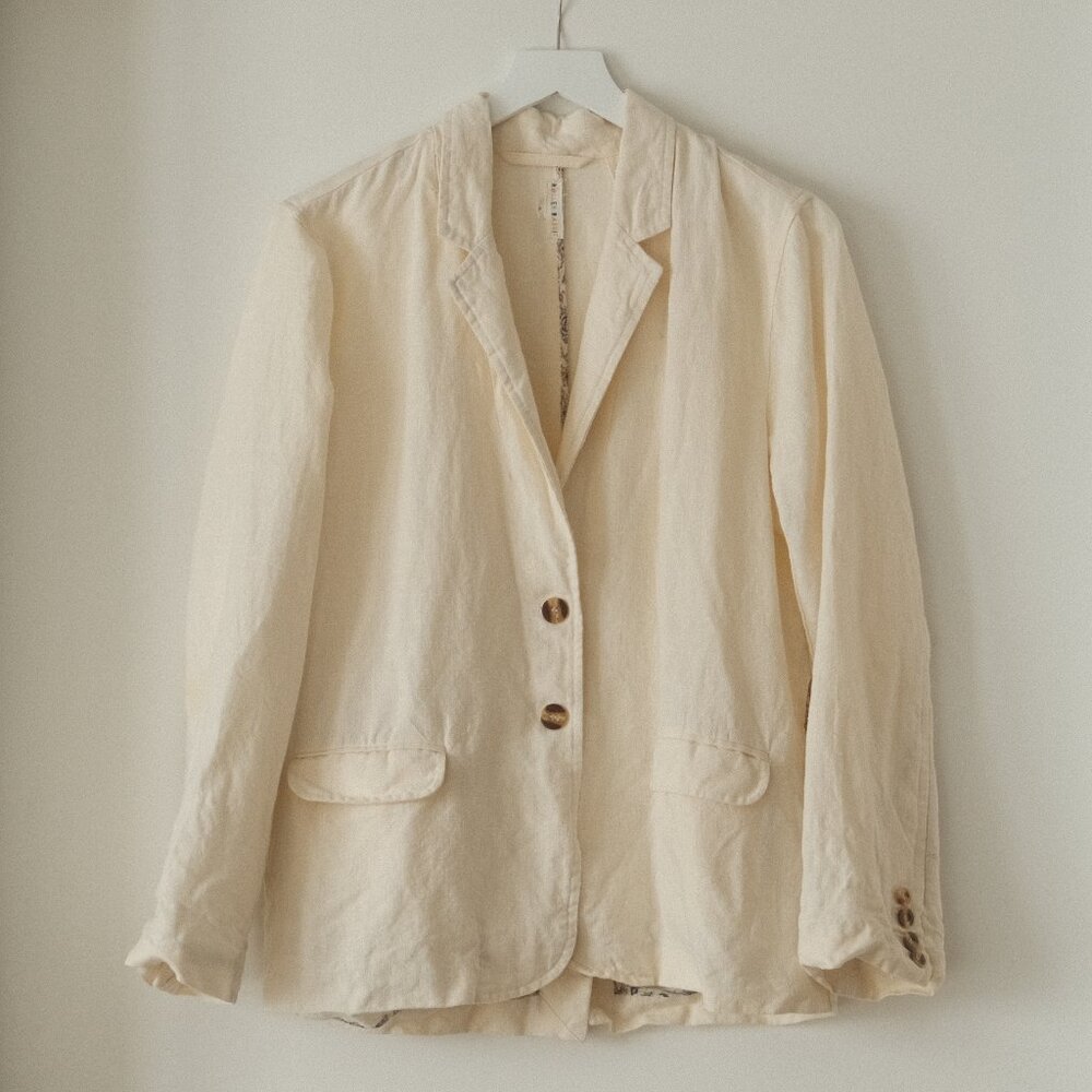 Roller Rabbit | Linen Blazer | M |